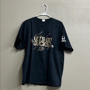 Gildan Black Aneheim Ducks Men's T-Shirt